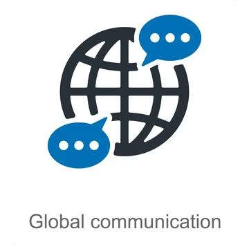 Global Communication Stock Illustration