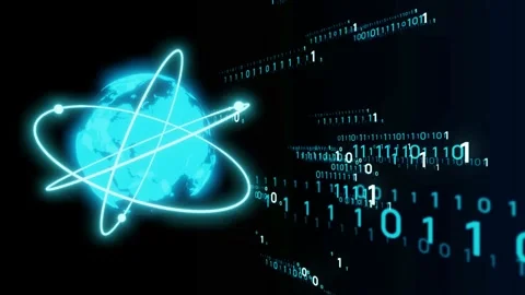 Global communication network concept. Digital transformation. Stock Footage 145918441