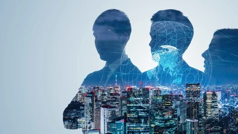 Global communication network concept. Worldwide business. Stock Footage 120427065