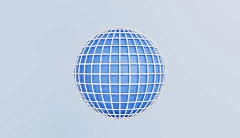 Global communication network, Internet communication, Connected world concept Stock Illustration
