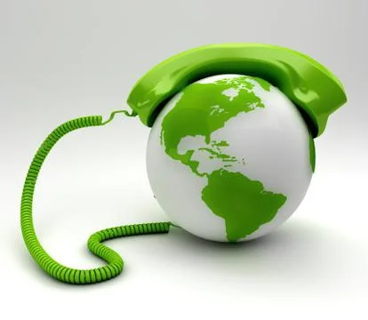 A global Communications concept Stock Illustration