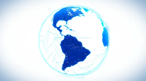 Global communications. Video stock 65511987