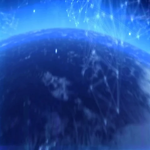 Global communications. Video stock 69448192