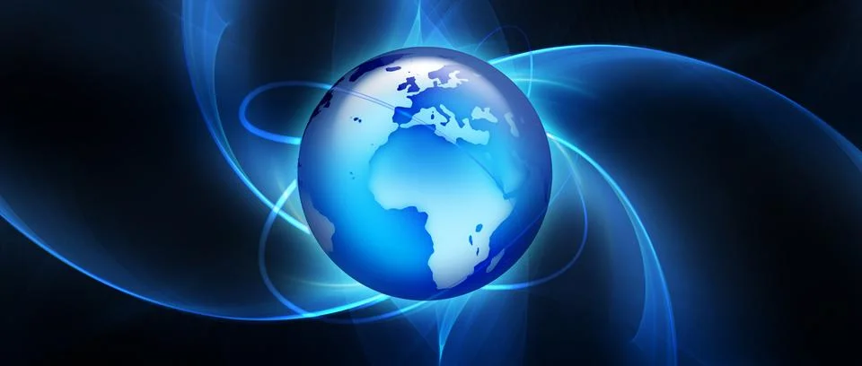 Global communications Stock Illustration
