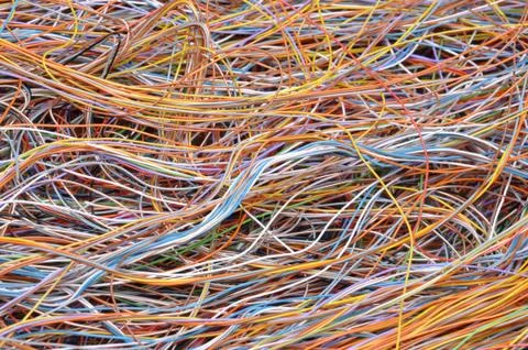 Global computer network connections Stock Photos