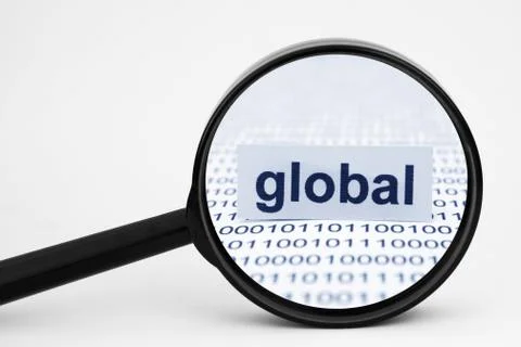 Global concept Foto stock