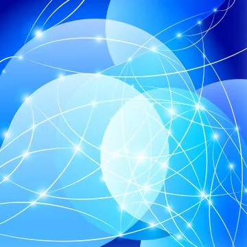 Global connection Stock Illustration