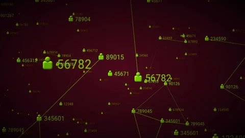 Global connection people intro. Stock Footage 86033402