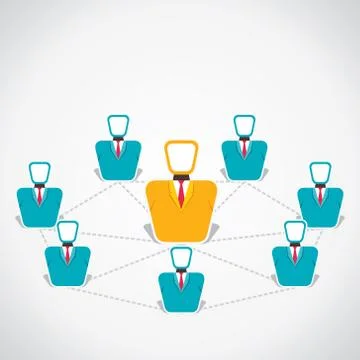 Global connection of people vector 스톡 일러스트