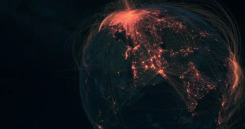 Global Connections Stock Footage 141266512
