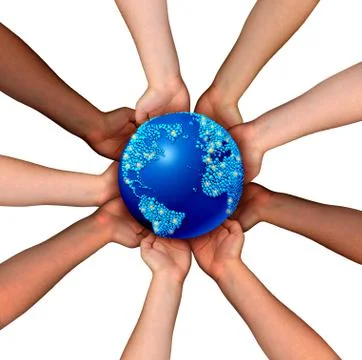 Global Connections 库存插图