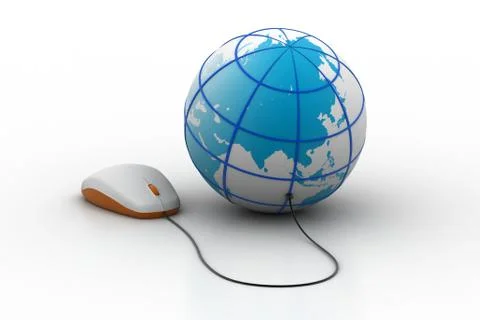 Global connections Stock Illustration