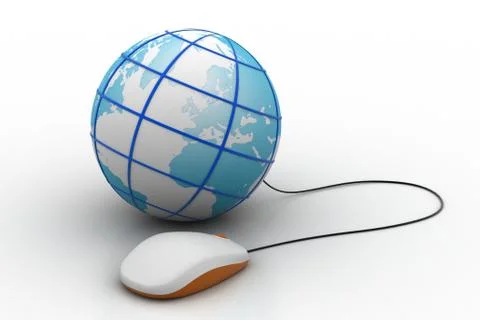 Global connections Stock Illustration