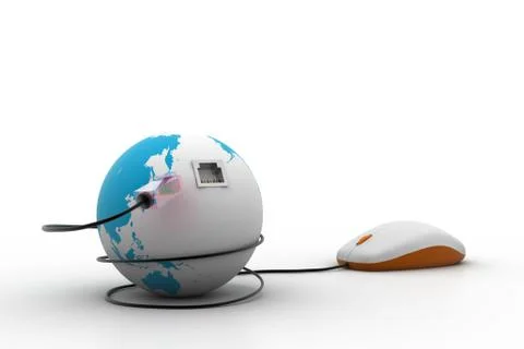 Global connections Stock Illustration