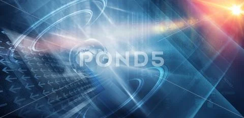 Global Connectivity Background Concept Series Stock Illustration
