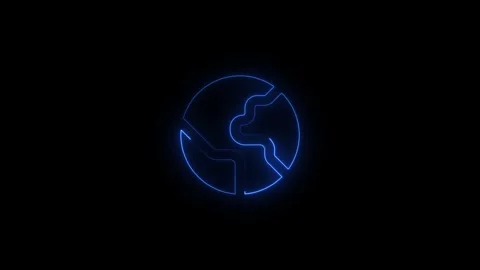 Global connectivity through digital network integration Stock Footage 347871171
