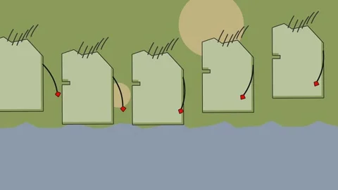Global Crisis Explainer Animation With Logistics Aid Strategy And Peace Stock-Footage 342571984