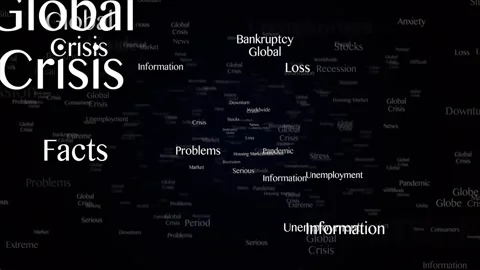 GLOBAL CRISIS Keywords Animation, Background, Loop 库存影片 320976313