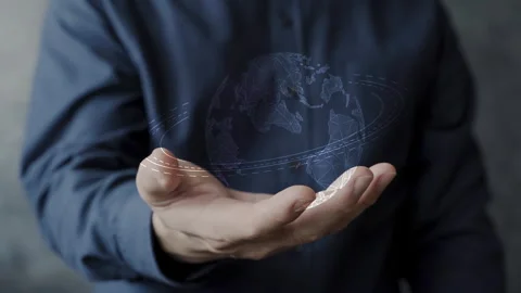 Global currency exchange concept with world map and international money symb Stock Footage 319768720