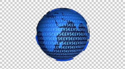 Global Currency Loop Vídeo Stock 45235793