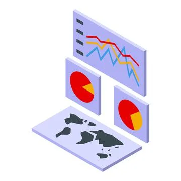 Global customer know icon isometric vector. Client verification Ilustración de archivo