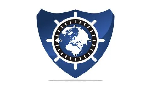 Global Cyber Security Ilustración de archivo