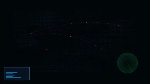 Global Cybersecurity Statistics and Malware Threat Trends Stock Footage 345515481