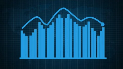 Global Data Analysis with Graphs, Business Growth Infographic Animation, An.. Stock Footage 309965340