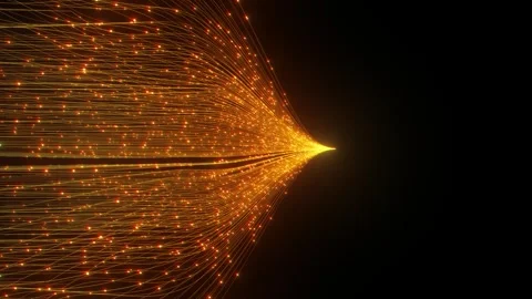 Global Data Communication Network over Futuristic Circuit Board Stock Footage 335533157