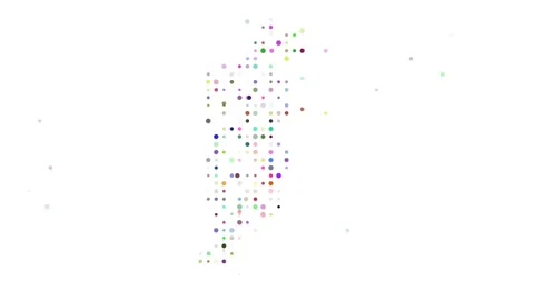 Global Data Motion Animation of Belize Map Stock Footage 319860913