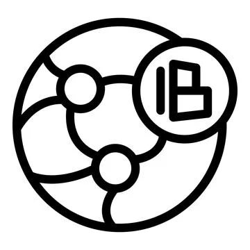 Global database network connecting computers worldwide 스톡 일러스트