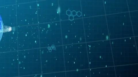 Global digital broadcasting 스톡 동영상 11829145