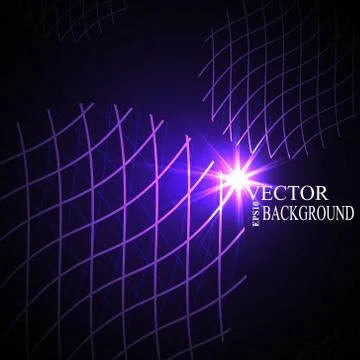 Global Digital mesh network, vector eps10 Illustrazione stock