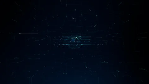 Global digital word Stock Footage 98315138