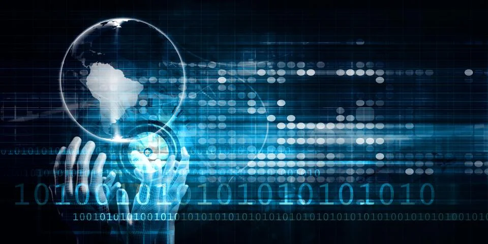 Global Distribution System Stockillustratie