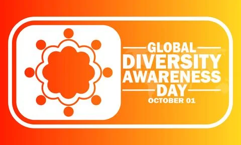 Global Diversity Awareness Day Vector Template Design Illustration Иллюстрация