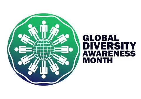Global Diversity Awareness Month Vector illustration Stock Illustration