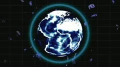 Global economic market animation Stock After Effects