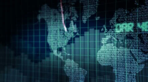 Global Finance Stock Footage 8851636