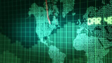 Global Finance Stock Footage 8851684