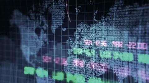 Global Finance Stock Footage 8851882