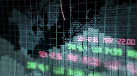 Global Finance Stock Footage 8851918