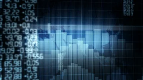 Global Finance Stock Footage 8854285