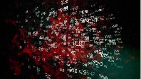 Global Financial Data Network with Digital Earth 動画素材 314932394