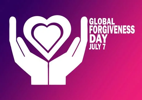 Global Forgiveness Day Vector Template Design Illustration Illustrazione stock