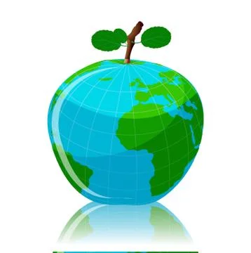 Global fruit Stock-Illustration