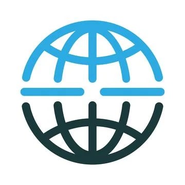 Global globe logo design vector illustrations Pro Vector. Illustrazione stock