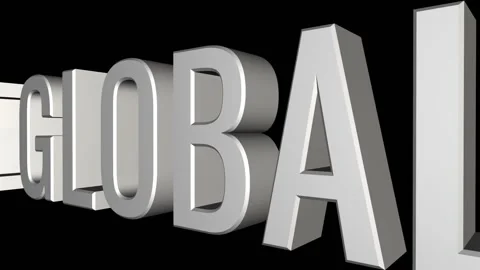 The Global Goals text animated Stock Footage 167705725