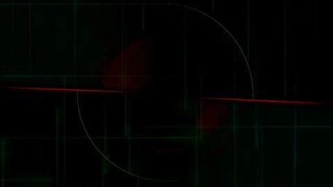 Global GPS data detect earth map, Radar GPS navigation interface, Wereld map Video stock 82294157