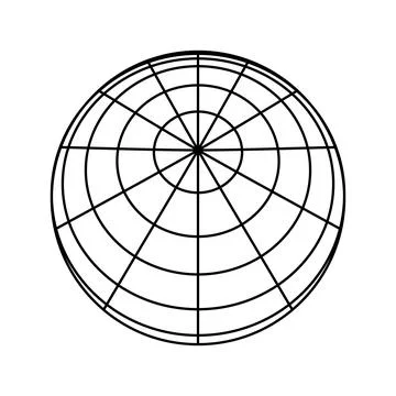 Global grid sphere structure network connection concept Illustration
